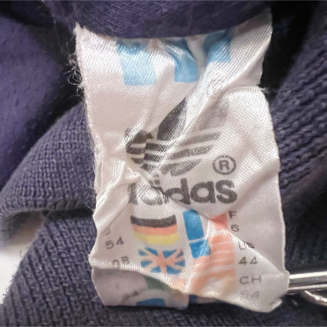 adidas - 希少☆adidas アディダス 刺繍 パープル 3本線 90s adidas - 希少☆adidas アディダス 刺繍 パープル 3本線 90s