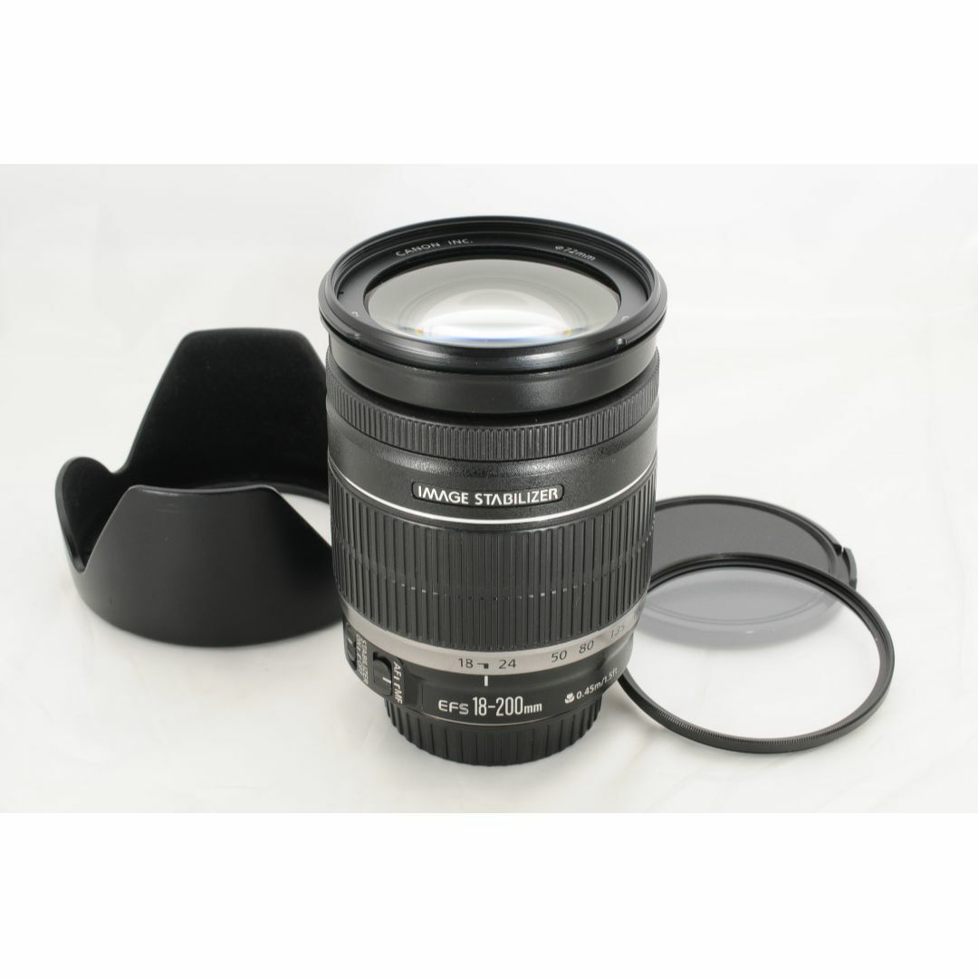 Canon - 【軽量望遠レンズ】Canon EF-S 18-200mm F3.5-5.6 IS