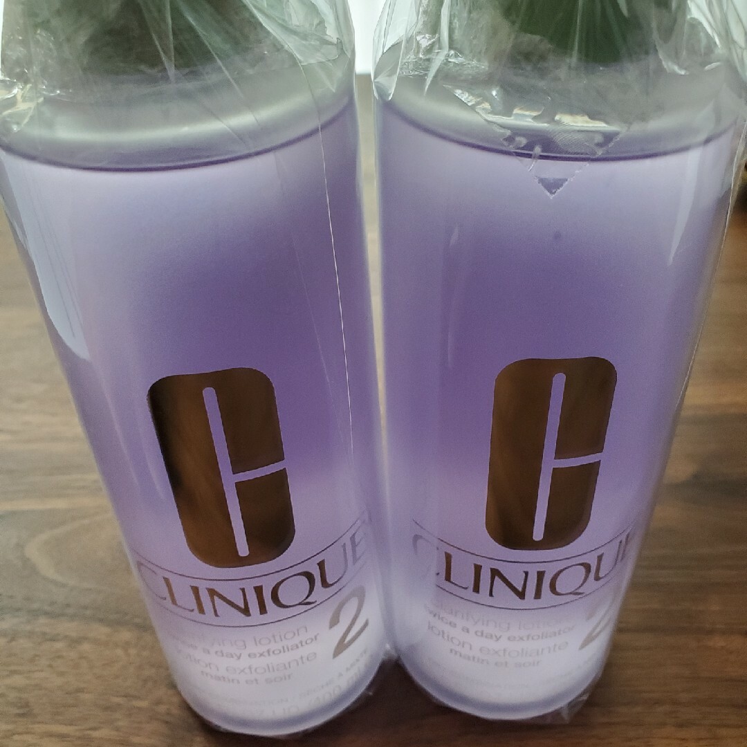 CLINIQUE(クリニーク)のクリニーク クラリファイング ローション 2 400ml×2 コスメ/美容のスキンケア/基礎化粧品(化粧水/ローション)の商品写真