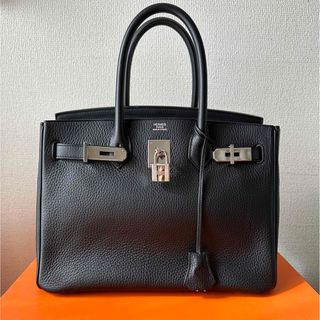 エルメス(Hermes)のHERMES エルメス　バーキン　黒　ノワール　美品　30 (ハンドバッグ)