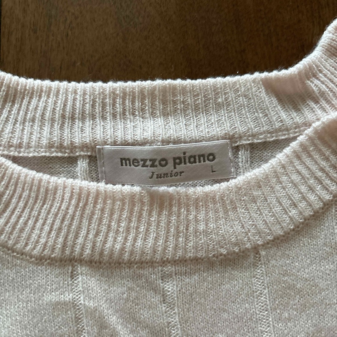 mezzo piano junior(メゾピアノジュニア)のメゾピアノ　ジュニアL 160 キッズ/ベビー/マタニティのキッズ服女の子用(90cm~)(Tシャツ/カットソー)の商品写真