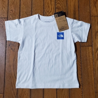 ザノースフェイス(THE NORTH FACE)のザノースフェイス◎スモールロゴ半袖Tシャツブルー◎110cm(Tシャツ/カットソー)