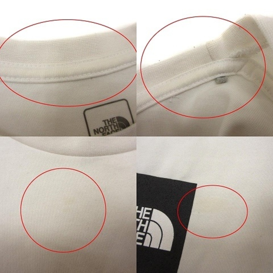 THE NORTH FACE(ザノースフェイス)のザノースフェイス NTW31810 Tシャツ カットソー 半袖 白 M レディースのトップス(Tシャツ(半袖/袖なし))の商品写真