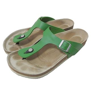 ビルケンシュトック(BIRKENSTOCK)のビルケンシュトック ギゼ GIZEH トングサンダル 緑 グリーン 28.0cm(サンダル)