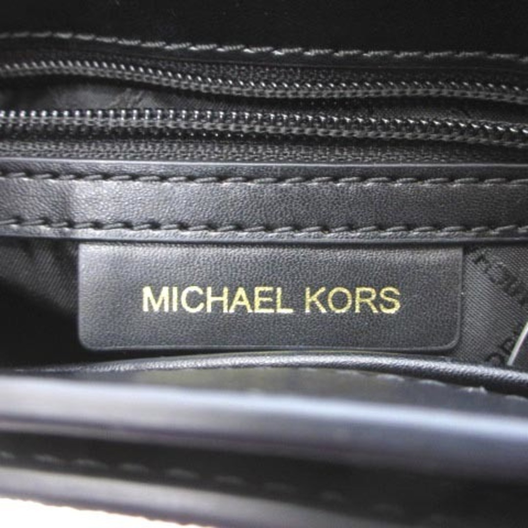 Michael Kors(マイケルコース)のマイケルコース ショルダーバッグ ロゴ 総柄 黒 茶 白 マルチカラー 鞄 レディースのバッグ(ショルダーバッグ)の商品写真