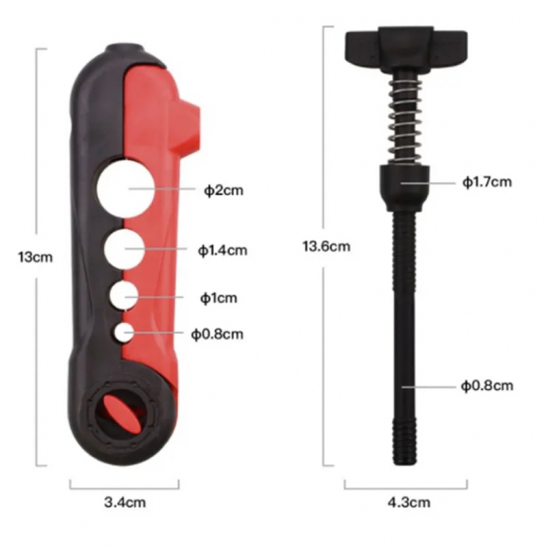 【新品未使用】釣り用 ポータブル ライン巻き器 スポーツ/アウトドアのフィッシング(釣り糸/ライン)の商品写真