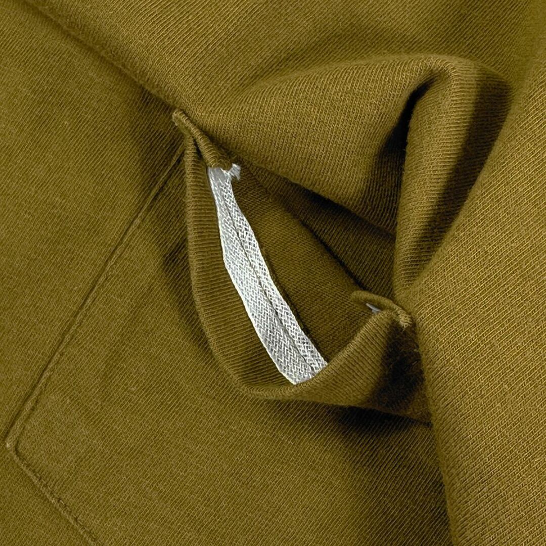 GAP(ギャップ)の90s ビンテージ◎USA製 美品 OLD GAP ポケット Tシャツ 濃カラシ メンズのトップス(Tシャツ/カットソー(半袖/袖なし))の商品写真