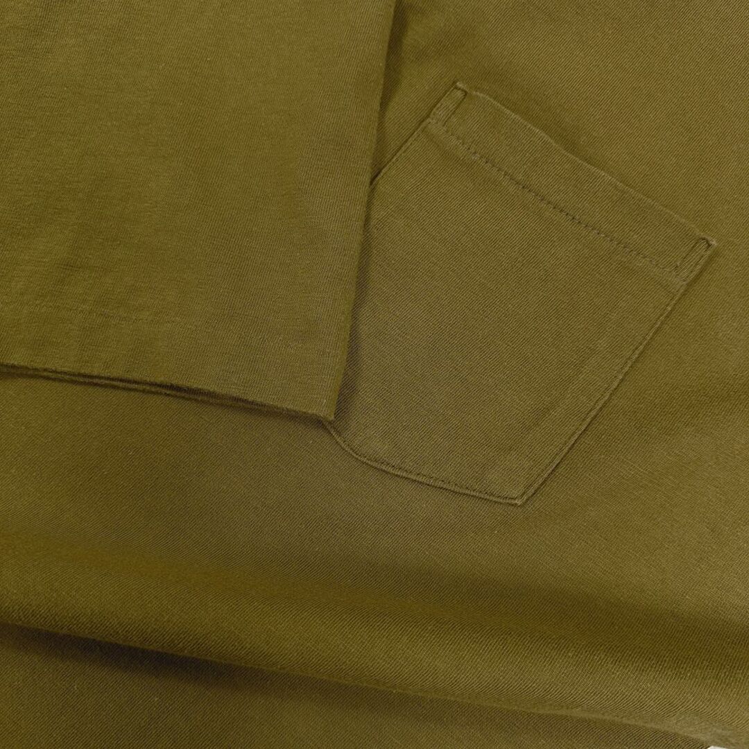 GAP(ギャップ)の90s ビンテージ◎USA製 美品 OLD GAP ポケット Tシャツ 濃カラシ メンズのトップス(Tシャツ/カットソー(半袖/袖なし))の商品写真