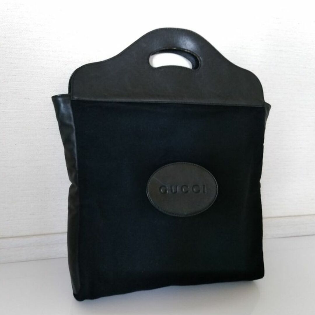 Gucci(グッチ)のグッチ・スウェード&革トートバッグ メンズのバッグ(トートバッグ)の商品写真