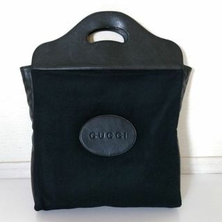 Gucci - グッチ・スウェード&革トートバッグ