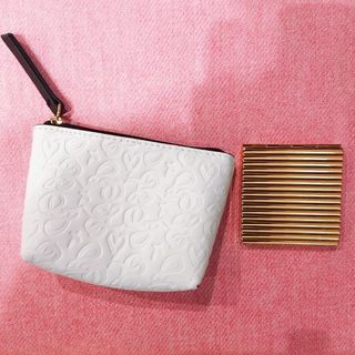 エスティローダー(Estee Lauder)の新品  エスティローダー ESTEE LAUDER  ノベルティ ミラー＆ポーチ(ボトル・ケース・携帯小物)