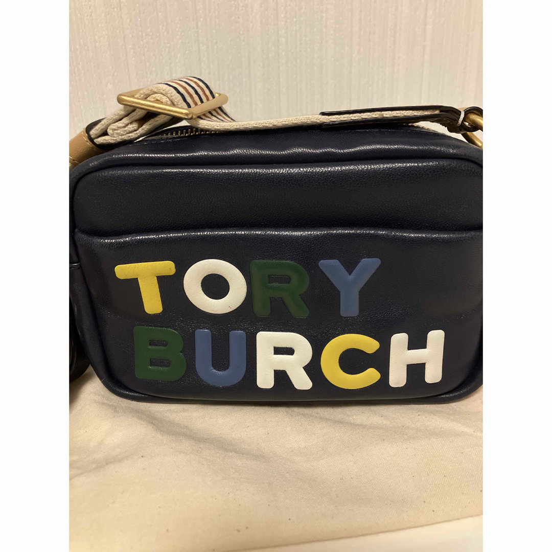 Tory Burch(トリーバーチ)のTORY BURCH ショルダーバッグ カメラバッグ ロゴ型押し レザー レディースのバッグ(ショルダーバッグ)の商品写真