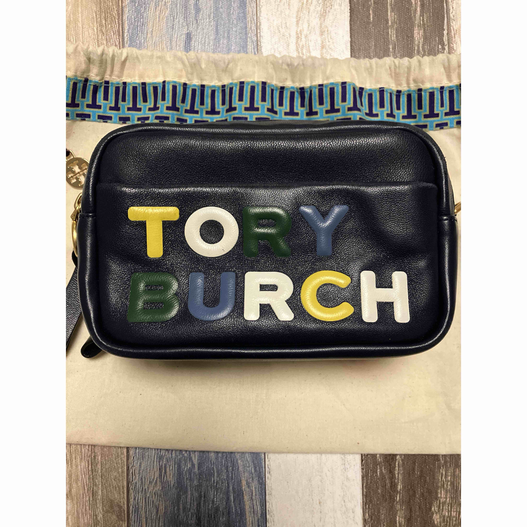 Tory Burch(トリーバーチ)のTORY BURCH ショルダーバッグ カメラバッグ ロゴ型押し レザー レディースのバッグ(ショルダーバッグ)の商品写真