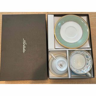 ノリタケ(Noritake)のNoritake ノリタケ カップ ＆ ソーサー 色変り ペアセット コーヒー (グラス/カップ)