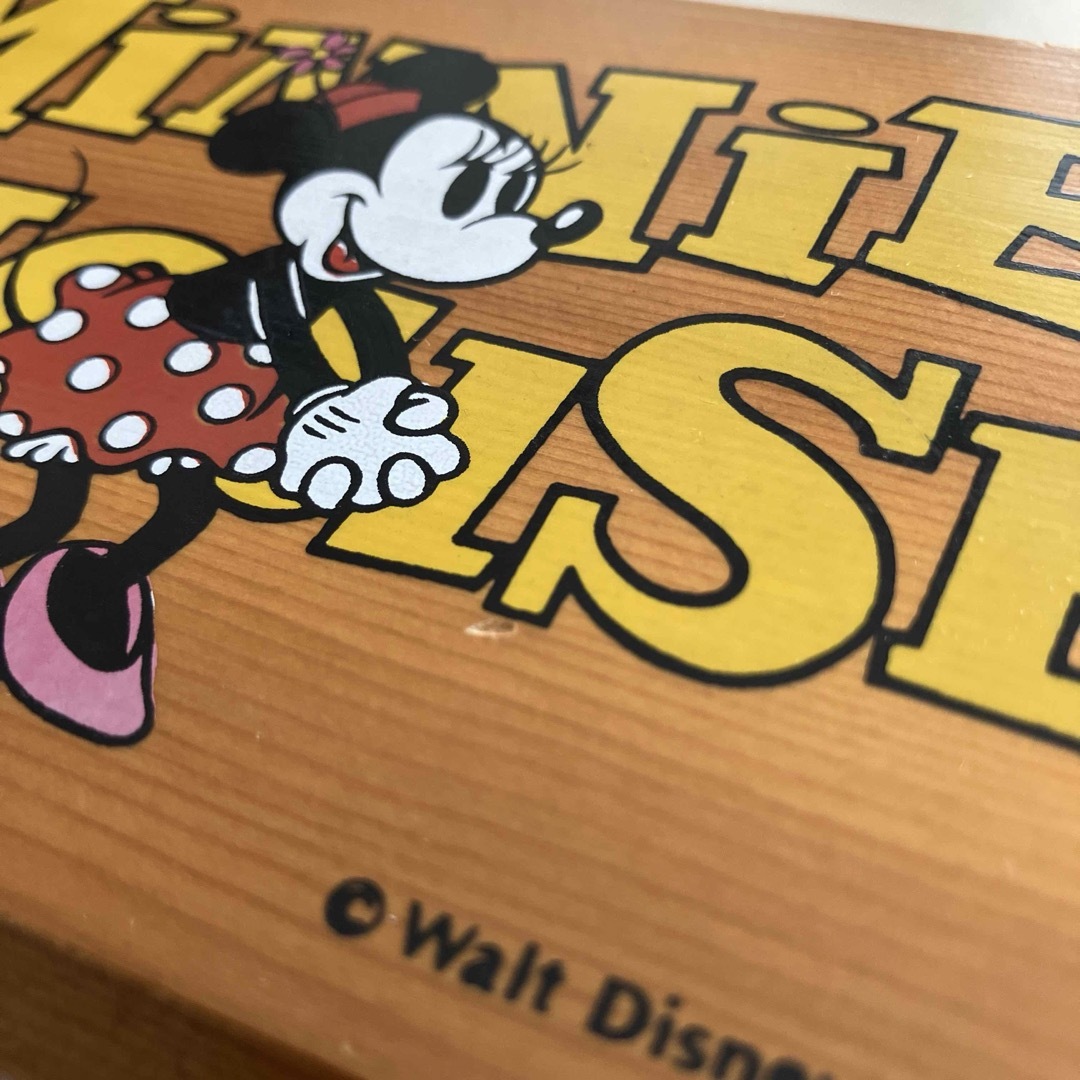 Disney(ディズニー)のディズニー　ミニーマウス　オルゴール　小物入れ　レトロ　ミッキーマウスマーチ インテリア/住まい/日用品のインテリア小物(オルゴール)の商品写真