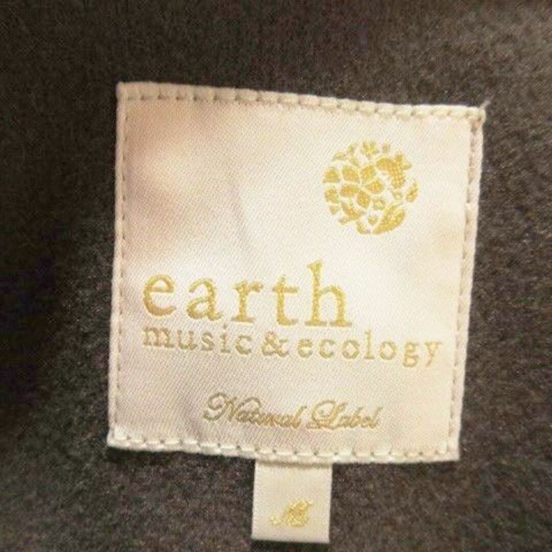 earth music & ecology(アースミュージックアンドエコロジー)のアースミュージックアンドエコロジー ロングコート M 茶 220324AH10A レディースのジャケット/アウター(ロングコート)の商品写真