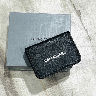バレンシアガ(Balenciaga)のバレンシアガ BALENCIAGA ミニウォレット 折り畳み財布 ブラック(折り財布)