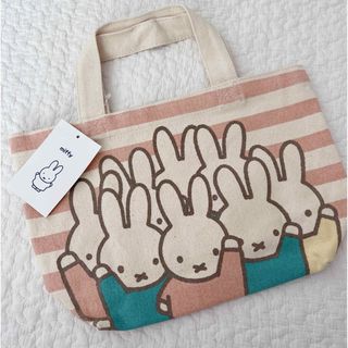 ミッフィー(miffy)のミッフィー　ミニトート　コットン(キャラクターグッズ)