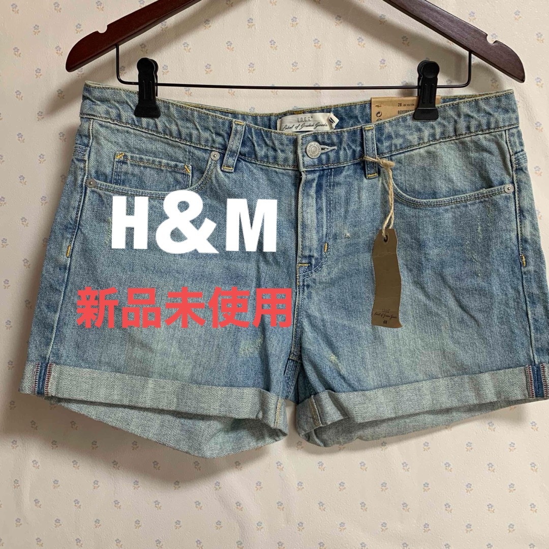 H&M(エイチアンドエム)のH＆M デニムショートパンツ レディースのパンツ(ショートパンツ)の商品写真