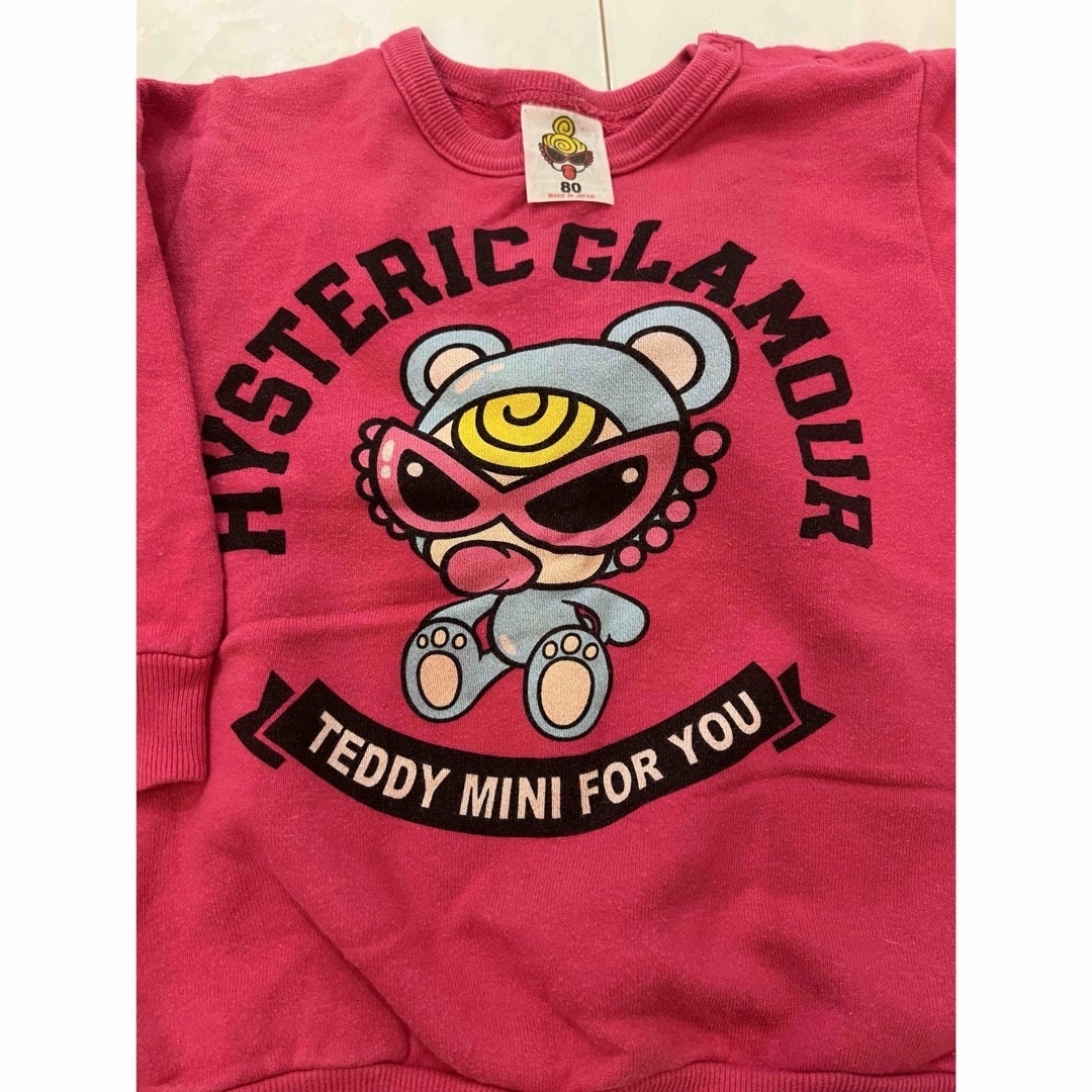 HYSTERIC MINI(ヒステリックミニ)のヒスミニトレーナー  50❌  .51 キッズ/ベビー/マタニティのキッズ服女の子用(90cm~)(その他)の商品写真