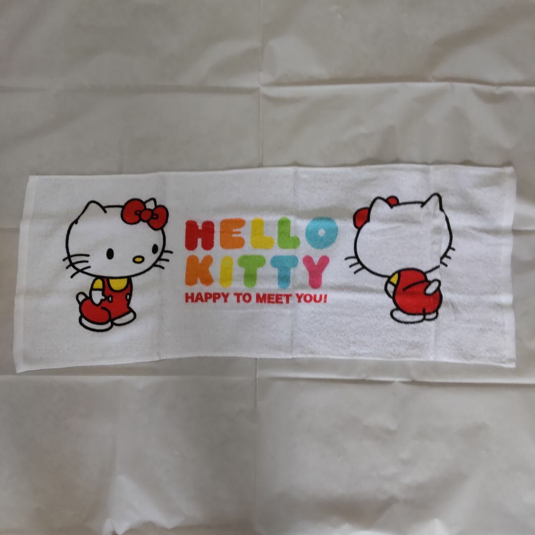 【初回限定お試し価格】 ハローキティ - 【新品未使用】キティちゃんの可愛いタオル タオル・ハンカチ