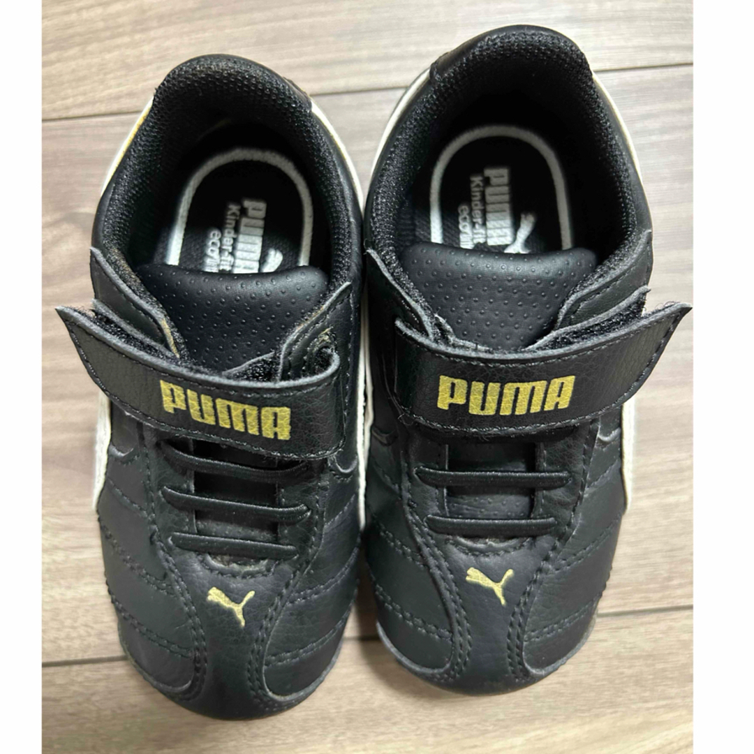 PUMA(プーマ)の【新品未使用品】プーマ スニーカー 黒  キッズ/ベビー/マタニティのベビー靴/シューズ(~14cm)(スニーカー)の商品写真