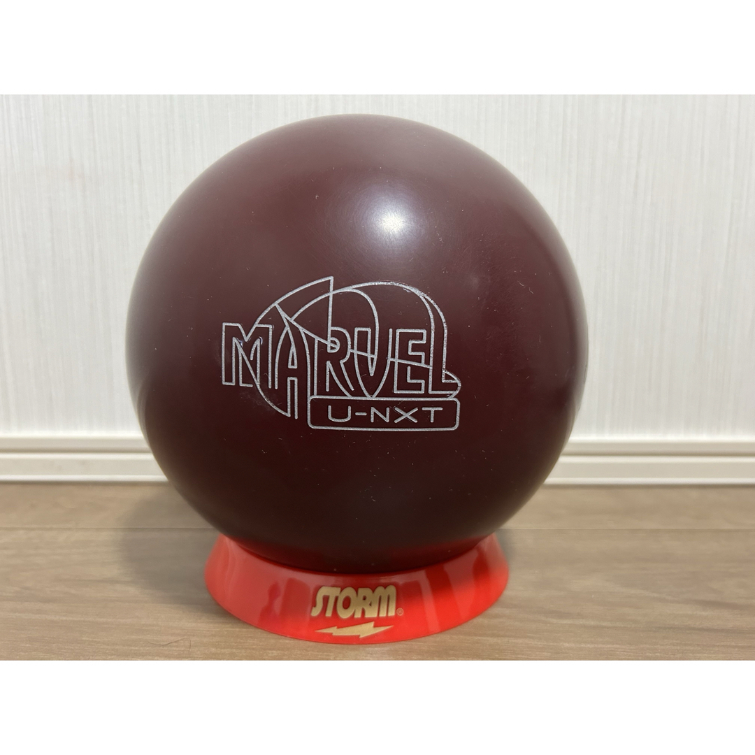 送料込み【新品】マーヴェル/U・ネクスト　ストーム　15ポンド3オンス 1 スポーツ/アウトドアのスポーツ/アウトドア その他(ボウリング)の商品写真