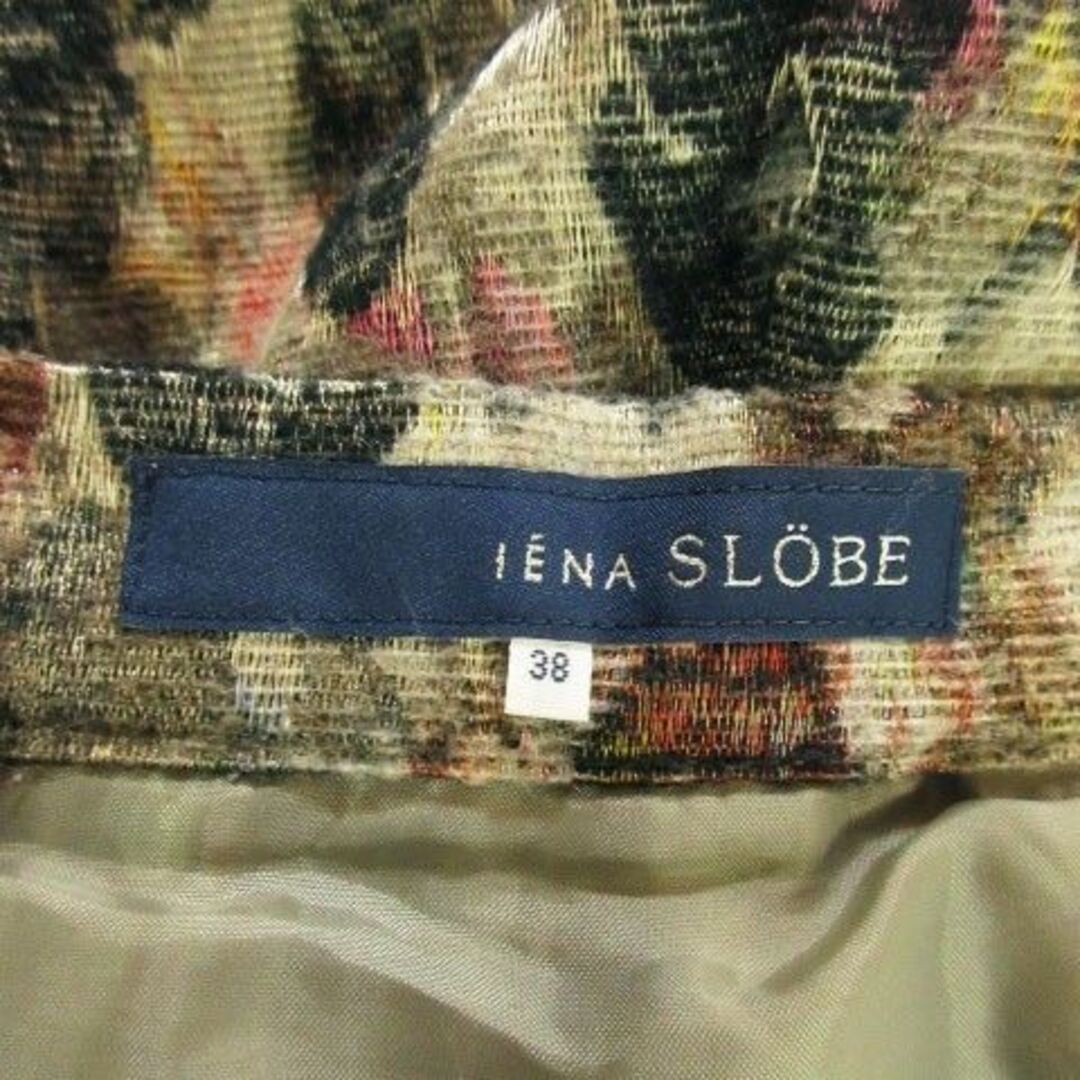 SLOBE IENA(スローブイエナ)のイエナスローブ ミニスカート 38 スモーキーベージュ 220325AH1A レディースのスカート(ミニスカート)の商品写真
