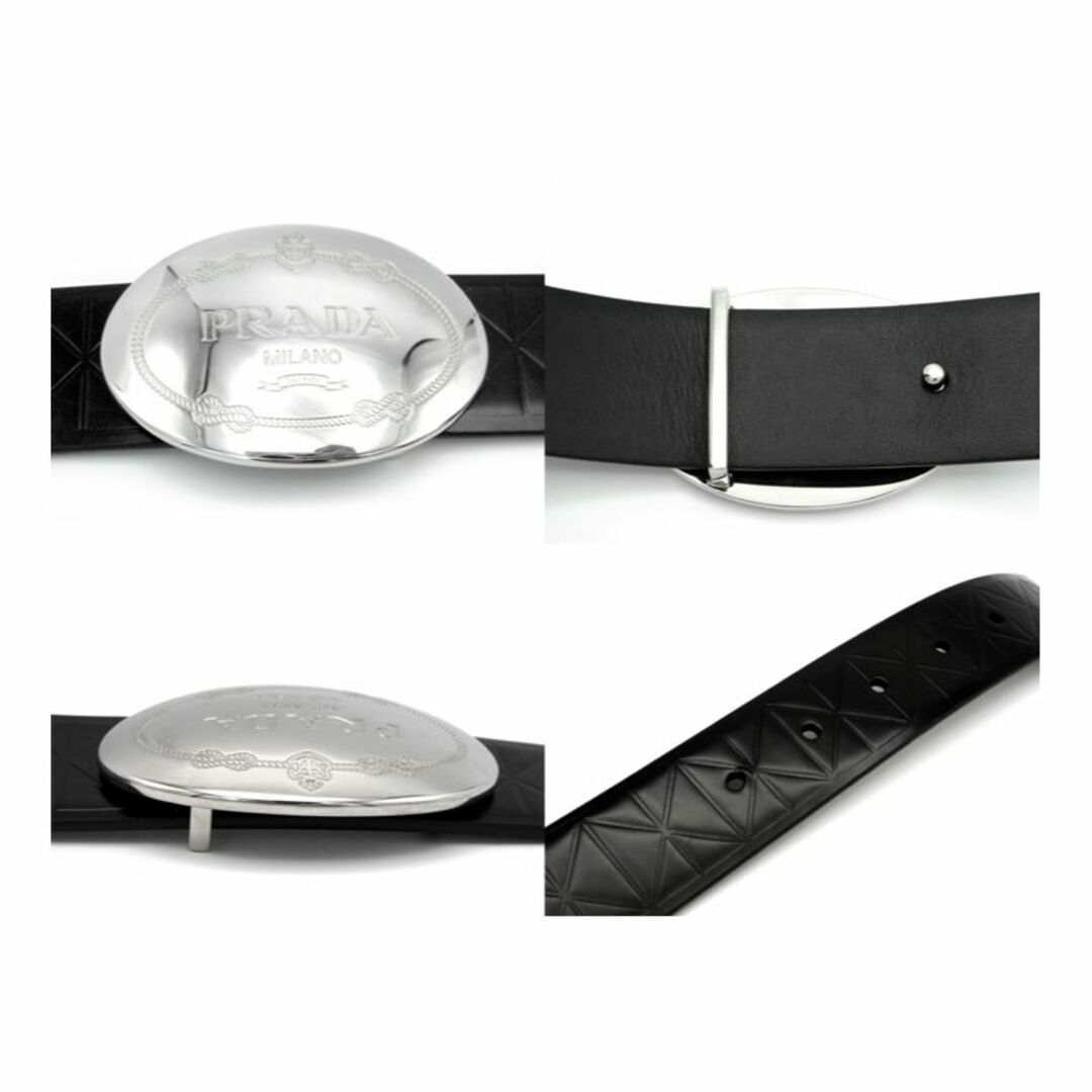 PRADA - プラダ PRADA □ ロゴ バックル ベルト w17720の通販 by PRADA - プラダ PRADA □ ロゴ バックル ベルト w17720の通販 by