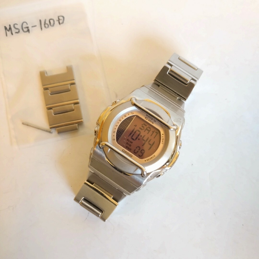 Baby-G(ベビージー)のCASIO BABY-G　G-ms MSG-160Dレディース　キッズ　腕時計 レディースのファッション小物(腕時計)の商品写真