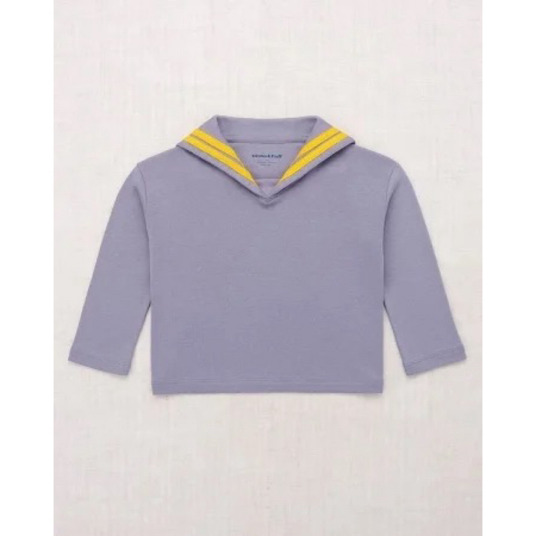 Misha & Puff(ミーシャアンドパフ)のMISHA & PUFF 　Sailor Top- Pewter 6y キッズ/ベビー/マタニティのキッズ服女の子用(90cm~)(Tシャツ/カットソー)の商品写真