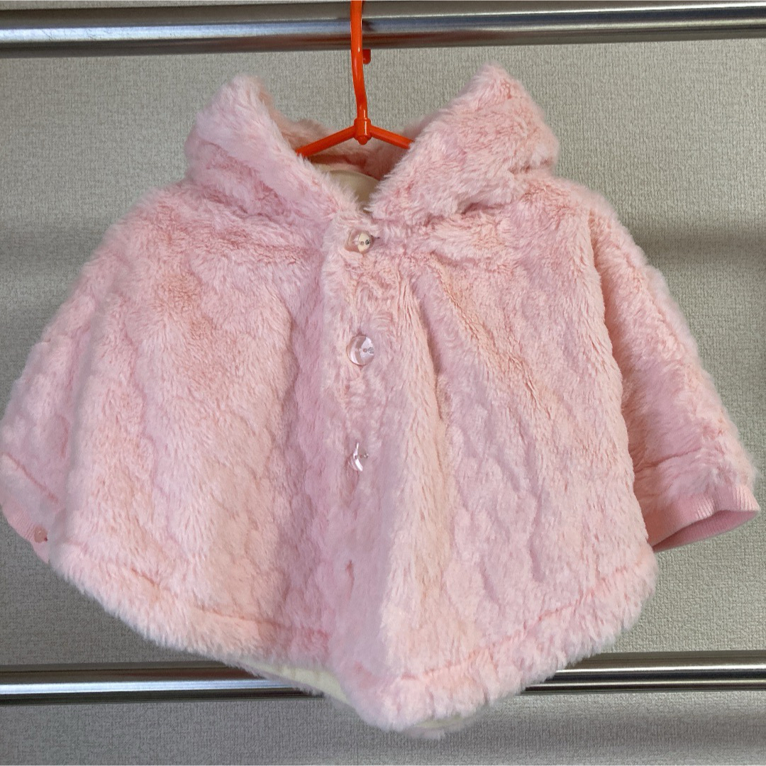 kid’s zoo(キッズズー)のポンチョ キッズ/ベビー/マタニティのベビー服(~85cm)(ジャケット/コート)の商品写真