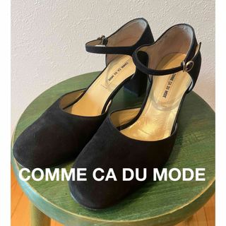 コムサデモード(COMME CA DU MODE)のCOMME CA DU MODE  黒 フォーマル パンプス 24cm(ハイヒール/パンプス)