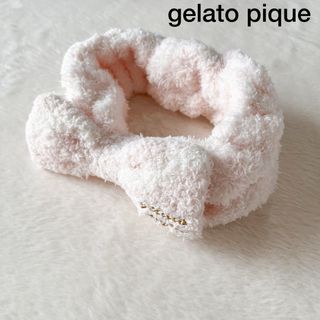 ジェラートピケ(gelato pique)の【新品・未使用級】ジェラート　ピケ　ジェラピケ　ヘアバンド　バンダナ(ヘアバンド)