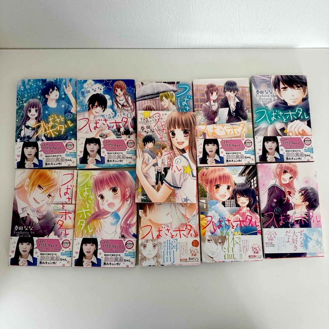 集英社(シュウエイシャ)のつばさとホタル 全11巻まとめ売り エンタメ/ホビーの漫画(少女漫画)の商品写真