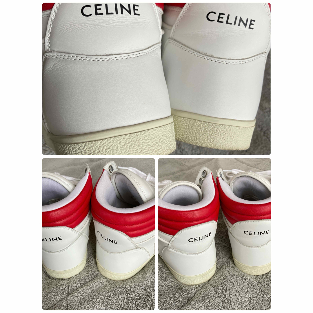 celine(セリーヌ)の美品　CELINE セリーヌ　ブレーク　 ハイカットスニーカー シューズ　36 レディースの靴/シューズ(スニーカー)の商品写真
