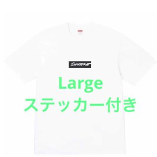 シュプリーム(Supreme)のSupreme Futura Box logo Tee white L(Tシャツ/カットソー(七分/長袖))