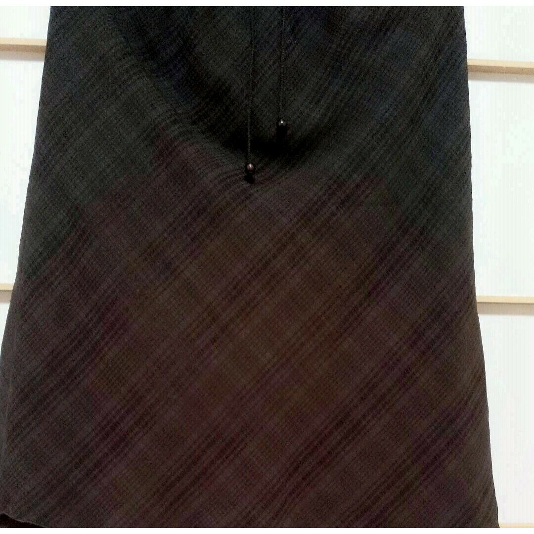 スカート✨ ダークブラウン 濃い茶色 マーメイド 全ゴム レディースのスカート(ロングスカート)の商品写真