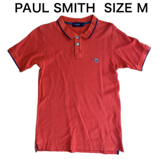 ポールスミス(Paul Smith)のPAUL SMITH ポール スミス ポロシャツ ゼブラ オレンジ サイズM(ポロシャツ)