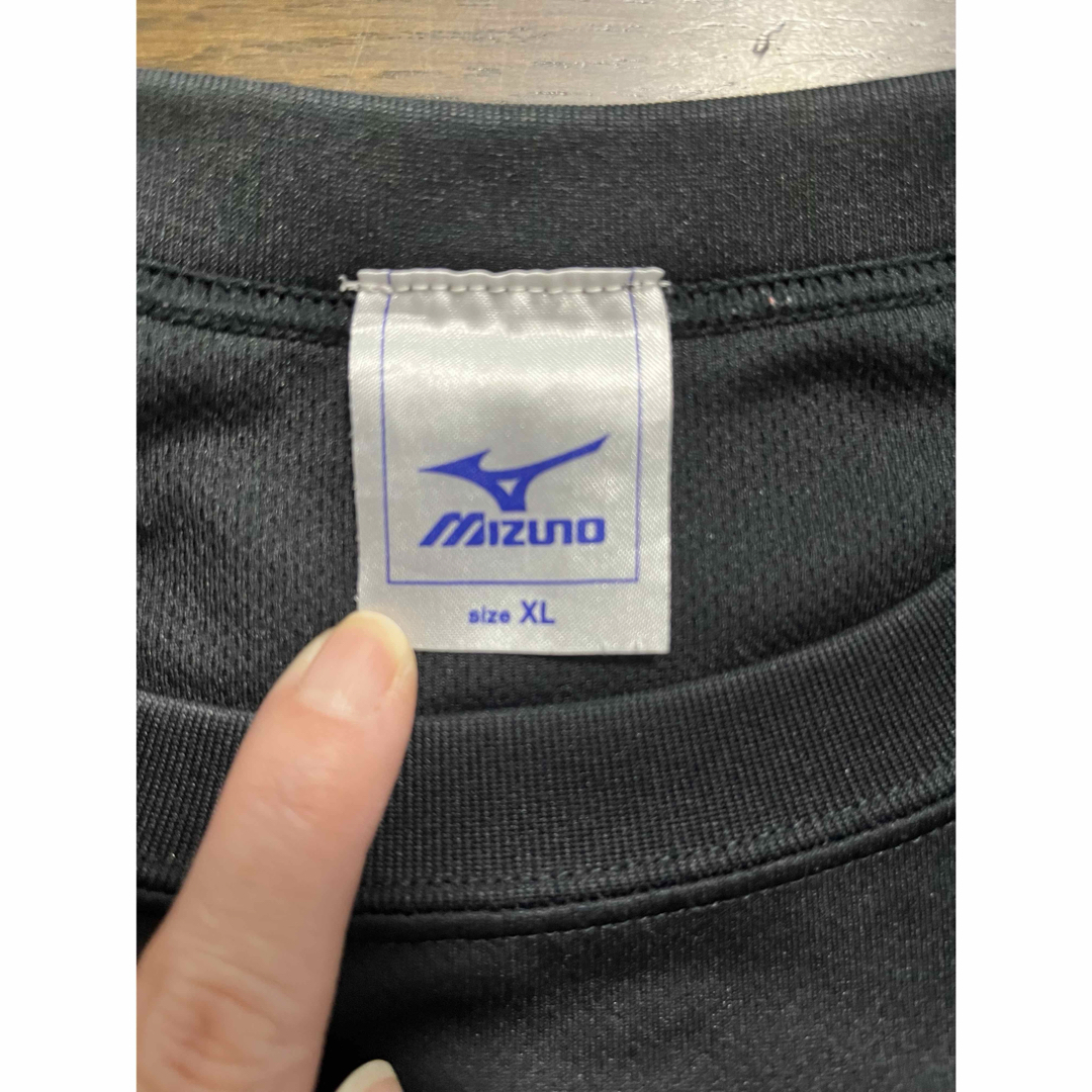 MIZUNO(ミズノ)のミズノ　バレーボール　ティシャツ ブラック XLサイズ スポーツ/アウトドアのスポーツ/アウトドア その他(バレーボール)の商品写真