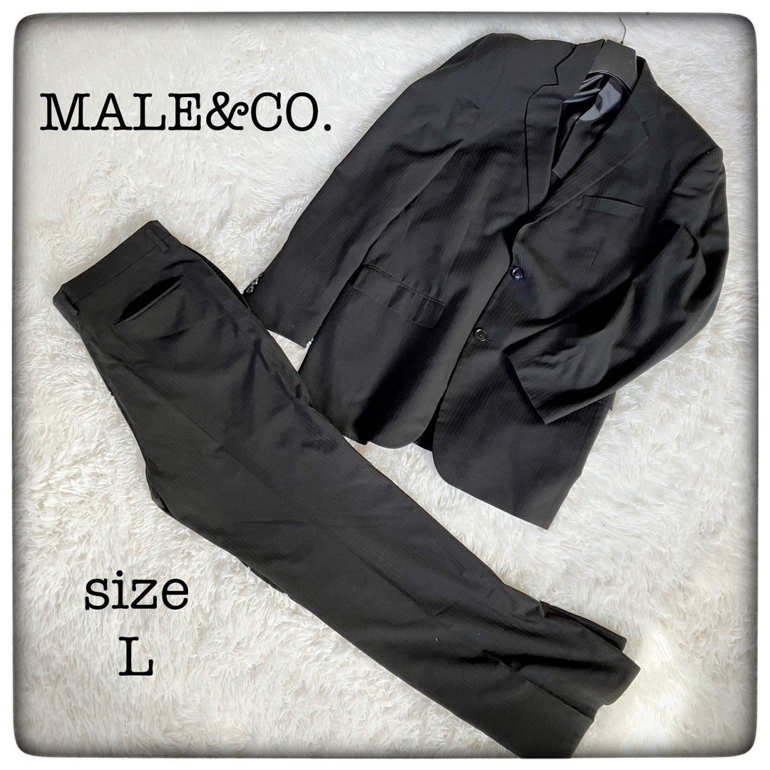 TAKA-Q(タカキュー)のMALE & Co. セットアップスーツ size L メンズのスーツ(セットアップ)の商品写真