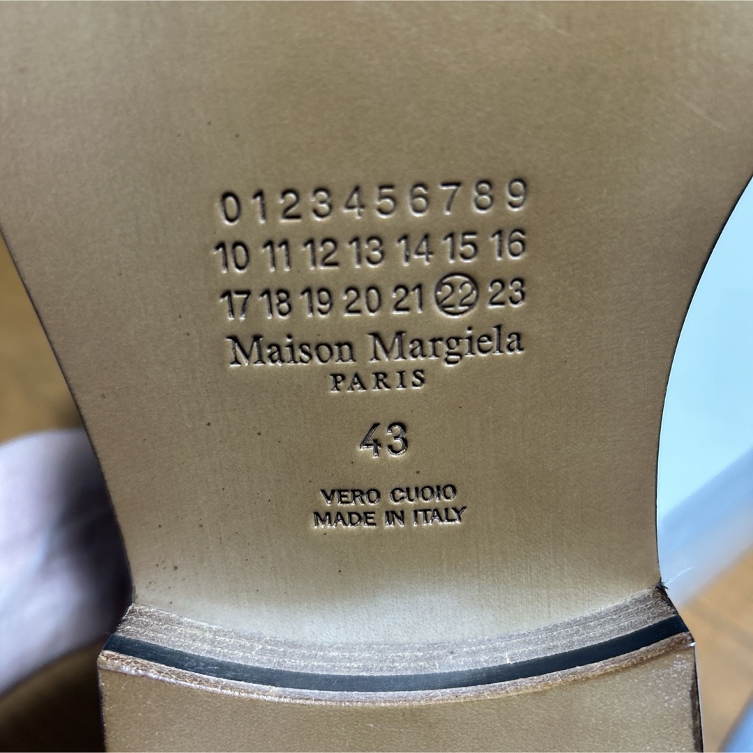 Maison Martin Margiela(マルタンマルジェラ)の新品Maison Margiela メゾンマルジェラ　サイドジップブーツ43 メンズの靴/シューズ(ブーツ)の商品写真