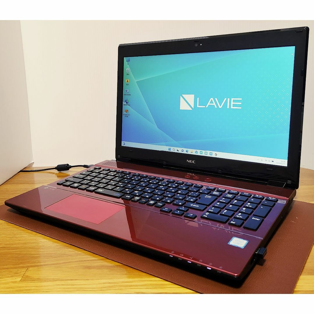 美品Win11 LAVIE NS350G/i3/8G/1T/BD/WLANWindowsノート本体