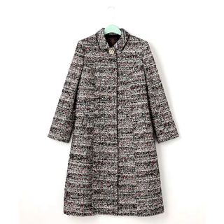 トッカ(TOCCA)のCAMELOT TWEED コート (ロングコート)