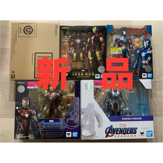 バンダイ(BANDAI)の☆新品☆ S.H.Figuarts アイアンマン 5体セット(アメコミ)