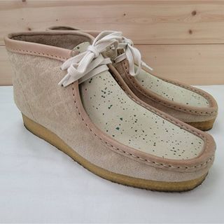 クラークス(Clarks)のクラークス ワラビー ブーツ ナチュラル/グリーン UK8 26㎝(ブーツ)