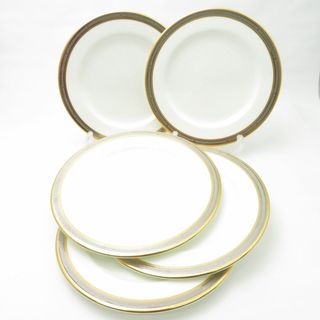 ノリタケ(Noritake)の美品 Noritake ノリタケ 中皿 5枚 セット 21cmプレート デザート ケーキ SY8102D (食器)