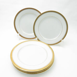 ノリタケ(Noritake)の美品 Noritake ノリタケ リッチモンド 中皿 5枚 セット 18cmプレート デザート ケーキ SY8103D (食器)