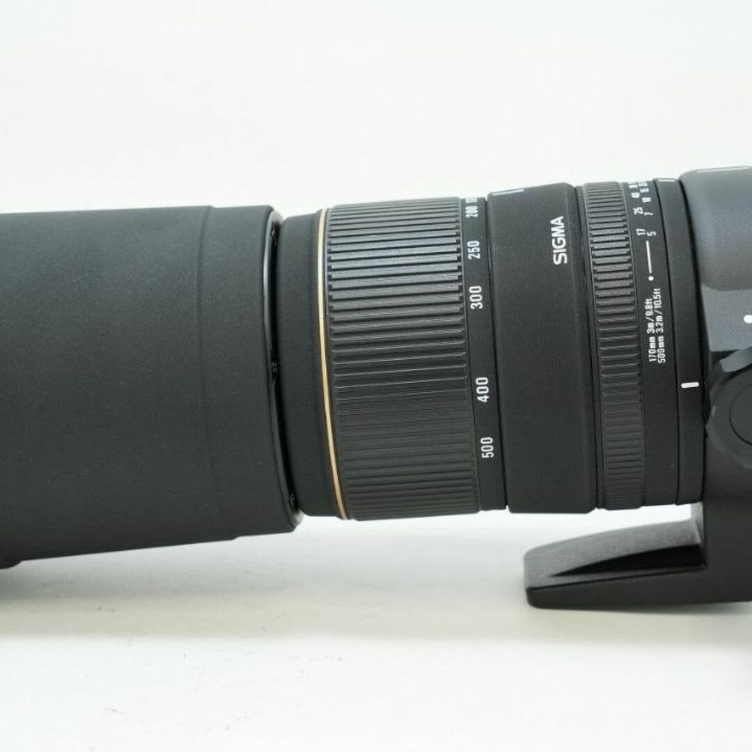 SIGMA(シグマ)の◤キャノン用 超望遠　SIGMA 170-500mm F5-6.3 APO DG スマホ/家電/カメラのカメラ(レンズ(ズーム))の商品写真