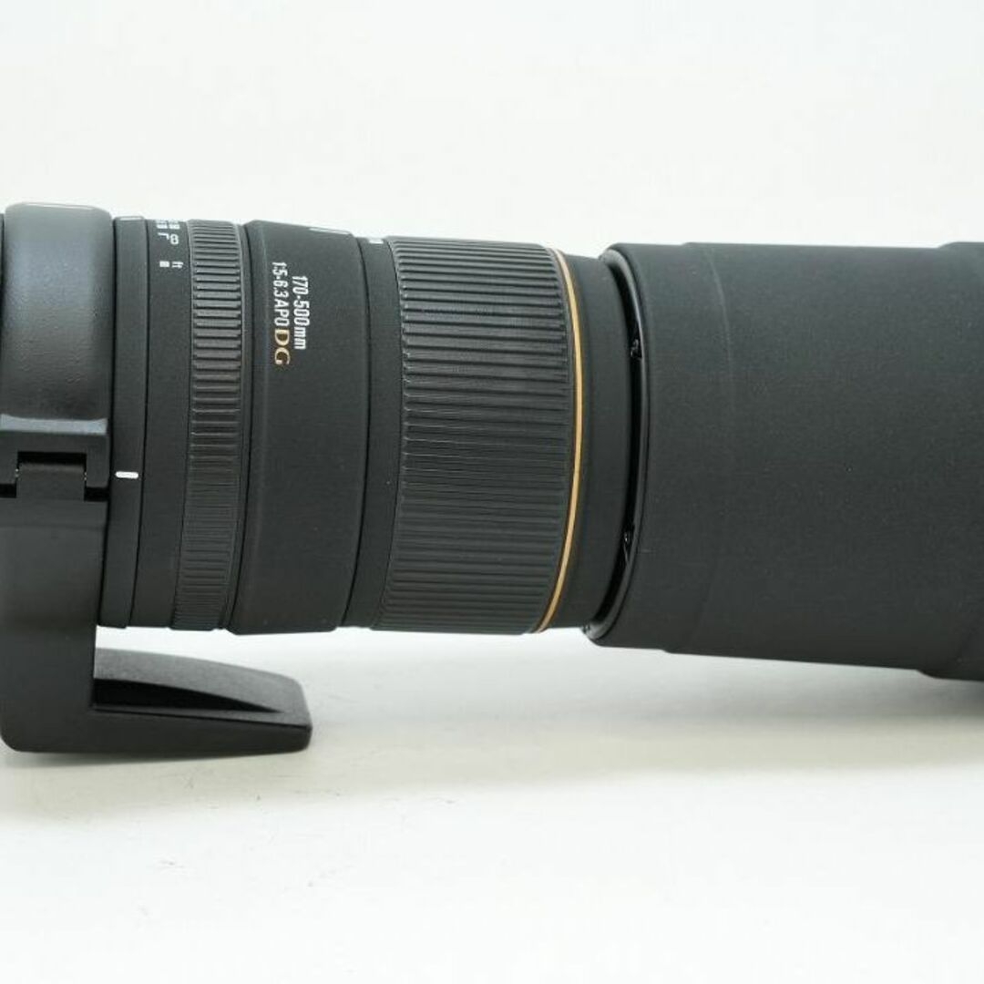 SIGMA(シグマ)の◤キャノン用 超望遠　SIGMA 170-500mm F5-6.3 APO DG スマホ/家電/カメラのカメラ(レンズ(ズーム))の商品写真
